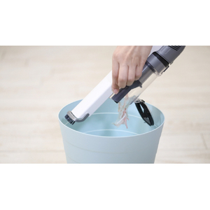 ドウシシャ パワーブラシ付軽量掃除機スリム e angle select DOSHISHA ホワイト DSV-025CE6W-イメージ14