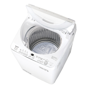 SHARP 7kg全自動洗濯機 ホワイト系 ES-GE7K-W-イメージ3