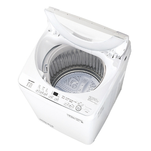 SHARP 6kg全自動洗濯機 ホワイト系 ES-GE6K-W-イメージ3