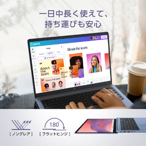 ASUS Chromebook CM15 (CM1505) ファブリックブルー CM1505CM4A-8128BU-イメージ4