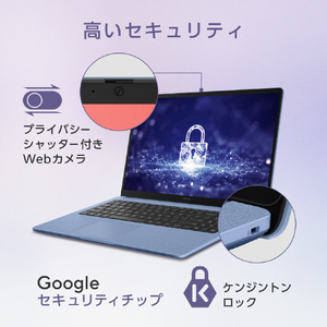 ASUS Chromebook CM15 (CM1505) ファブリックブルー CM1505CM4A-8128BU-イメージ7