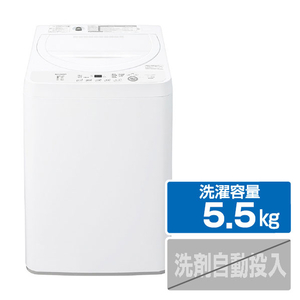 SHARP 5．5kg全自動洗濯機 ホワイト系 ES-GE5K-W-イメージ1
