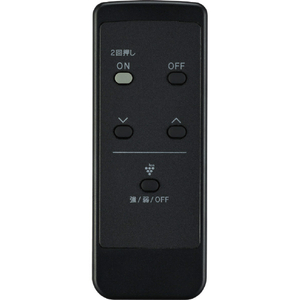 リンナイ 【プロパンガス用】ガスファンヒーター A-style マットブラック RC-A4401NP-MB-LPG-イメージ2