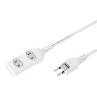 サンワサプライ 電源タップ（2P・3個口・10m） TAP-3W10N
