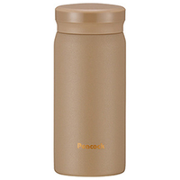 ピーコック ステンレスボトル スクリューマグタイプ(0．2L) ほっとmug モカブラウン AKB-21T