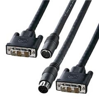 サンワサプライ DVI工事配線ケーブル（シングルリンク・15m） ブラック KC-DVI-K150