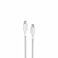 Anker 高耐久ナイロン USB-C & USB-C ケーブル(1．8m) ホワイト A81F6N21