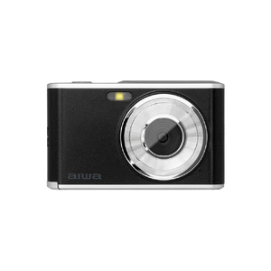 aiwa コンパクトデジタルカメラ ブラック JA4-DCM0001(BK)-イメージ1