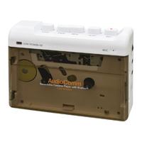 オーム電機 カセットプレーヤー AudioComm CAS-W100N