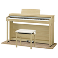 KAWAI 電子ピアノ 【高低自在椅子&ヘッドホン2個付き】 e angle select CXライン Colorful Experience ライトオーク調仕上げ CX302-LOE5