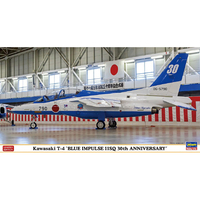 ハセガワ 1/48 川崎 T-4 ブルーインパルス  ”第11飛行隊 30周年記念” 07568ｶﾜｻｷT4ﾌﾞﾙ-ｲﾝﾊﾟﾙｽ30TH