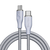 VOLTME ナイロン 充電ケーブル USB-C&USB-C 60W グレー C2161-イメージ1