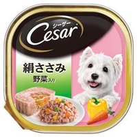 マースジャパンリミテッド シーザー　絹ささみ　野菜入り　100g CE11Nｼ-ｻﾞ-ｷﾇｻｻﾐﾔｻｲｲﾘ100G