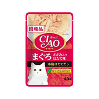 いなば CIAO パウチ まぐろ ささみ入りほたて味 40g FCR8384