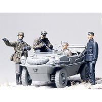 タミヤ 1/35 ドイツ戦車部隊 前線偵察チーム 1/35 ミリタリーミニチュアシリーズ No.253 ﾀﾐﾔMM ﾄﾞｲﾂｾﾝｼﾔ ｾﾞﾝｾﾝT ｶｲ