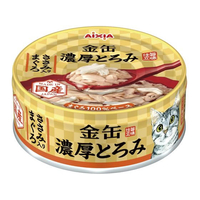 アイシア 金缶 濃厚とろみ ささみ入りまぐろ 70g FCT8618-GNT-4