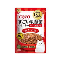 いなば CIAO すごい乳酸菌クランキー かつお節入り まぐろミックス味 500g FCD495H