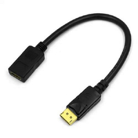 タイムリー ディスプレイポート HDMI変換アダプタ(パッシブタイプ) ブラック GR-DPPHDMI