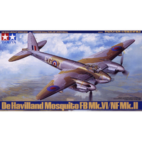 タミヤ 1/48 傑作機シリーズ No．62 デ･ハビランド モスキート FB Mk．VI/NF Mk．II T48ﾋ62ﾓｽｷ-ﾄ6N