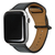 EGARDEN Apple Watch 49/46/45/44/42mm用バンド GENUINE LEATHER STRAP ブラック EGD20591AW-イメージ1