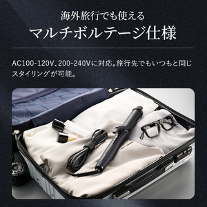 SHARP ダイヤリッジカールアイロン ブラック系ミッドナイトブラック IB-C530-B-イメージ12
