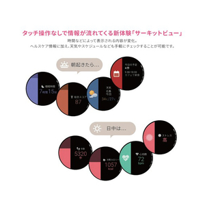 シャープ スマートウォッチ ゴールド MH-W01-N-イメージ6