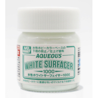 GSIクレオス 水性ホワイトサーフェイサー1000(40ml) HSF02ｽｲｾｲﾎﾜｲﾄｻ-ﾌｴｲｻ-1000