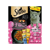 マースジャパン シーバ デュオ 12ヶ月までの子ねこ用 香りのまぐろ味セレクション 200g FC097NA
