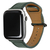 EGARDEN Apple Watch 42/41/40/38mm用バンド GENUINE LEATHER STRAP ディープグリーン EGD20603AW-イメージ1