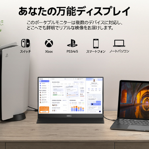 HKC 液晶ディスプレイ Mobile Monitor V16-イメージ2