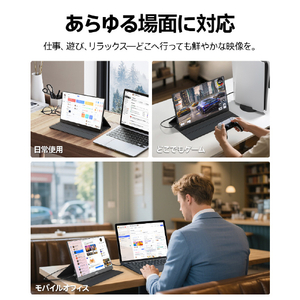 HKC 液晶ディスプレイ Mobile Monitor V16-イメージ7