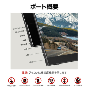 HKC 液晶ディスプレイ Mobile Monitor V16-イメージ8