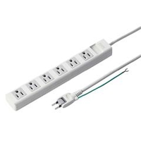 サンワサプライ 電源タップ（3P・6個口・2．5m） TAP-N3625N