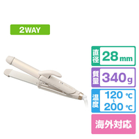 コイズミ ヘアアイロン ミストベージュ KHR-7550/C