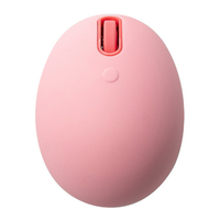 エレコム EGG MOUSE Bluetooth(R) 静音マウス[4ボタン] コーラルピンク M-EGG40BBXSSPN