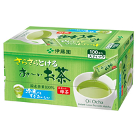 伊藤園 お～いお茶 さらさら抹茶入り緑茶 スティック 100本 F828214-12120