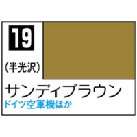 GSIクレオス Mr．カラー サンディブラウン【C19】 C19ｻﾝﾃﾞｲﾌﾞﾗｳﾝN