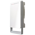 インターセントラル タオルハンガー付き脱衣所用セラミックヒーター(壁取付) CALORE CAL-1000A-W