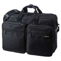 サンワサプライ 3WAYビジネスバッグ(出張用・大型) ブラック BAG-3WAY22BK