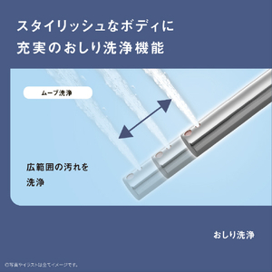 パナソニック シャワートイレ 温水洗浄便座　ビューティ･トワレ ホワイト DL-EVX20-WS-イメージ2