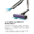 シャークニンジャ EVOPOWER SYSTEM iQ+ コードレススティッククリーナー CS850JGYAE-イメージ3