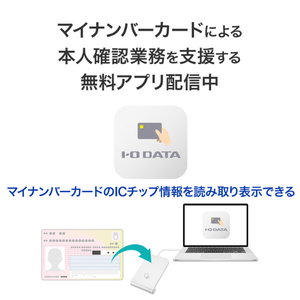 I・Oデータ カードホルダー付き非接触型ICカードリーダライター USB-NFC4AS-イメージ8