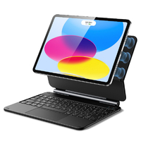 ESR Rebound Magnetic Keyboard Case, Compatible with iPad 11(A16) 2025, iPad 10 - JP Layout ブラック 6B0110701