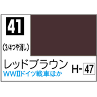 GSIクレオス Mr．カラー レッドブラウン【C41】 C41ﾚﾂﾄﾞﾌﾞﾗｳﾝN