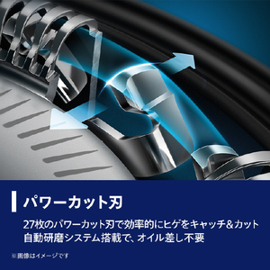 フィリップス 3枚刃シェーバー Series 5000 ネイビーブルー S5444/03-イメージ4
