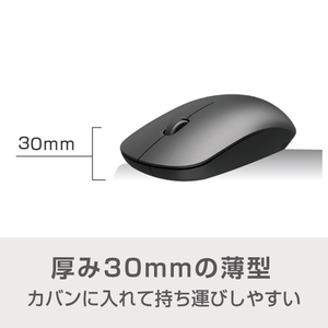 e angle ワイヤレスマウス グレージュ ANGV-CSMSW3-A-GY-イメージ5