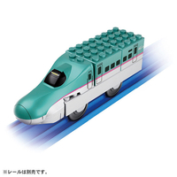 タカラトミー トミカ・プラレールブロック E5系新幹線はやぶさ ブルー ﾄﾐﾌﾟﾗﾌﾞﾛﾂｸE5ｹｲｼﾝｶﾝｾﾝﾊﾔﾌﾞｻ