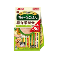 いなば ちゅーるごはん チーズ野菜バラエティ 14g×80P FCD553H