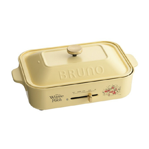 BRUNO Pooh コンパクトホットプレート ハニーイエロー BOE021-POOH-HNYE-イメージ1