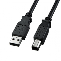 サンワサプライ USB2．0ケーブル(1m) ブラック KU20-1BKK2